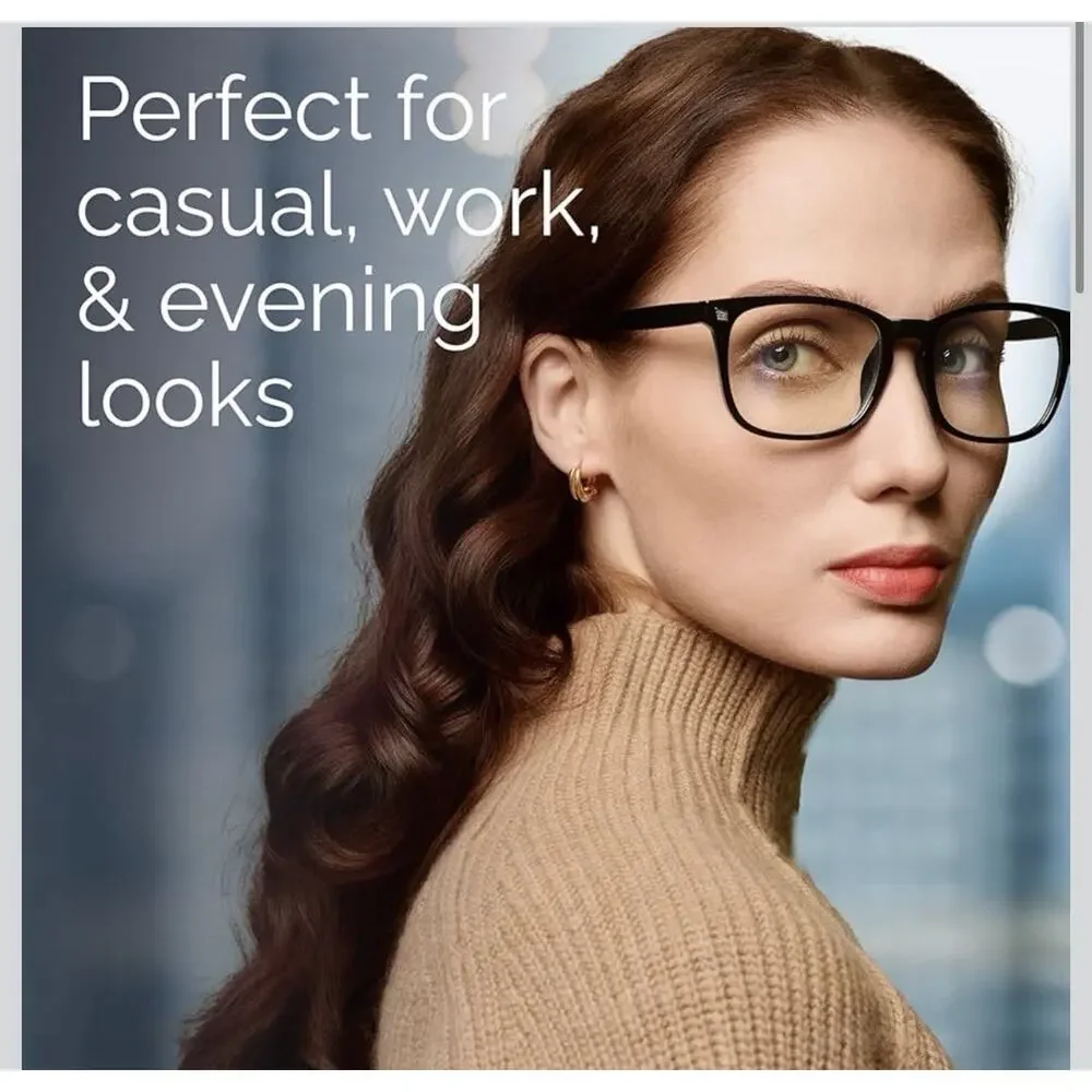 5 Pack- 5.5 Reading Glasses for Women, Eye glasses, Blue Light Readers for Women
